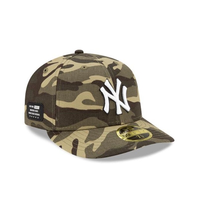 New York Yankees Gorra | New Era MLB Armed Forces Weekend Low Profile 59fifty Fitted Cap Mexico - Verdes
